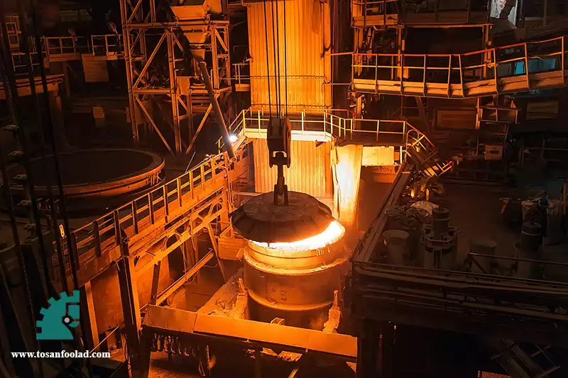 ایران در جایگاه هفتم تولید فولاد جهان